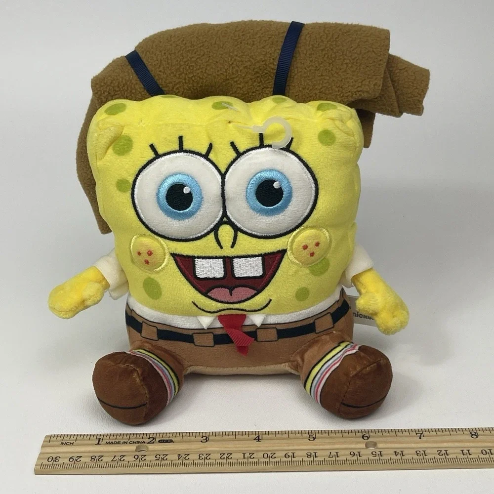 SpongeBob SquarePants Kamp Koral Camper Sponge Plush Stuffed 6